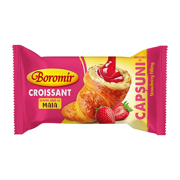 Boromir Croissant with Strawberry Jam 30x60g