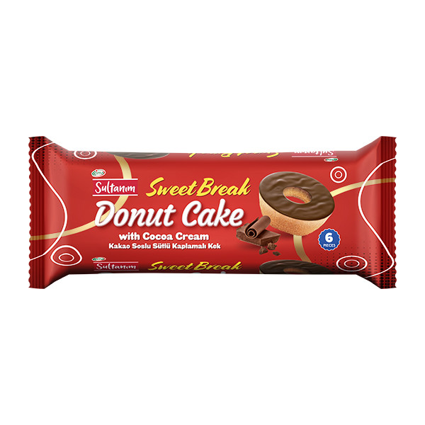 Sultanim cocoa coated cake (Donut) 12x240g