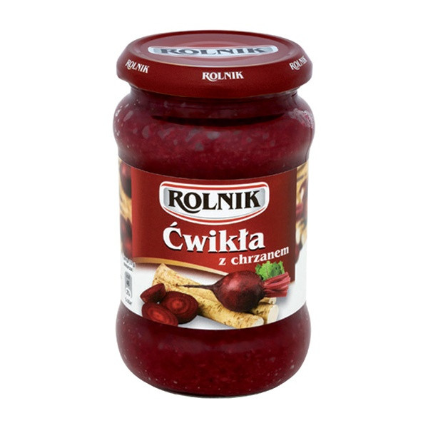 Rolnik Horseradish with Beetroot (Cwikla) 6x350g