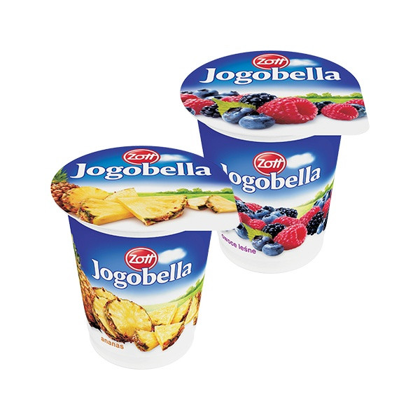 Zott Jogobella Exotic (Pineapples & Forest Fruits) 12x400g