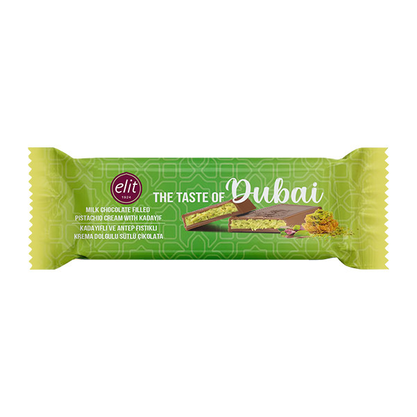 Elit Dubai Chocolate Pistachio with Kadayif 24x30g