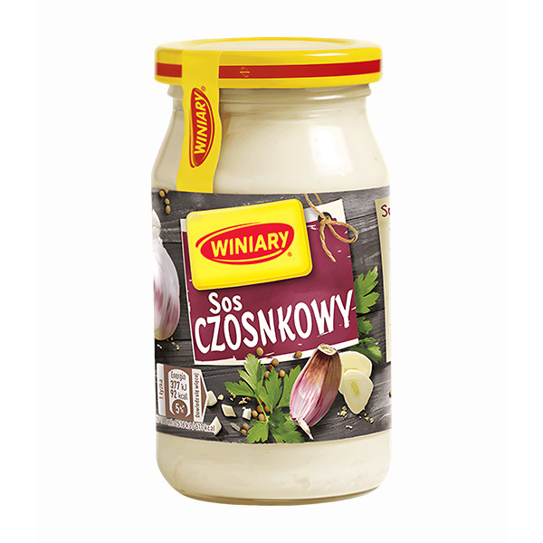 Winiary Garlic Mayo Sauce (Czosnkowy) 6x250ml