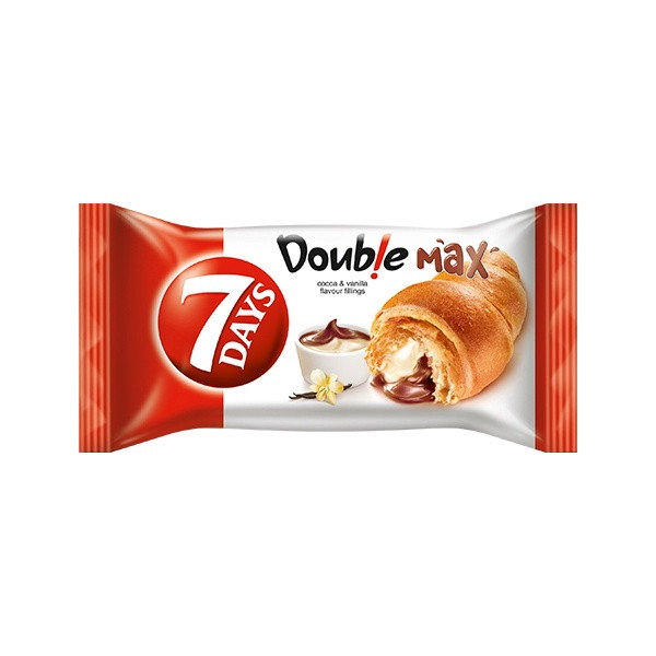 7Days Double Max Cocoa & Vanilla Croissant 4306632 20x80g