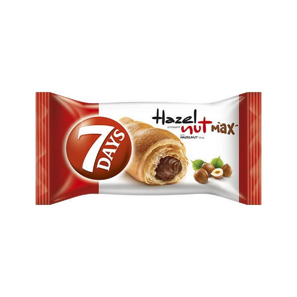 7Days Hazelnut Max Croissant 4306540 20x80g