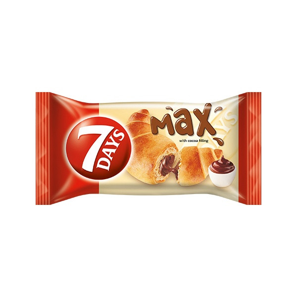 7Days Cocoa Max Croissant 20x80g