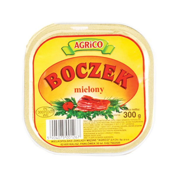 Agrico Boczek (Minced Bacon) 6x300g