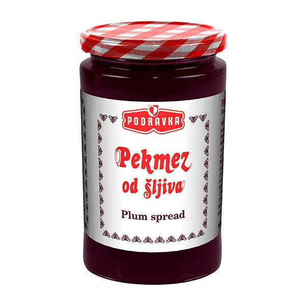 Podravka Jam Plum Spread (Pekmez) (Halal) 8x350g