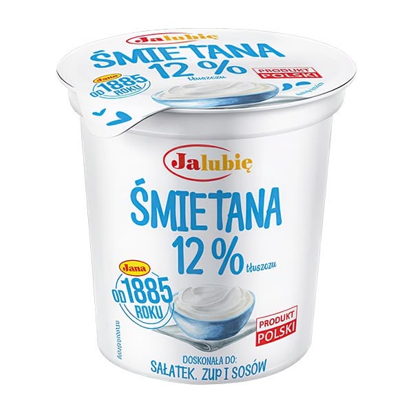 Jana Smietana 12% Sour Cream Pot 12x380g
