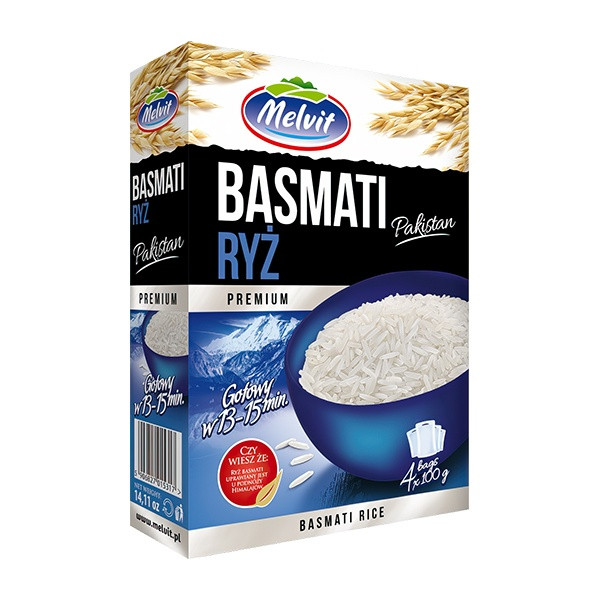 Melvit Ryz Basmati 6x100g