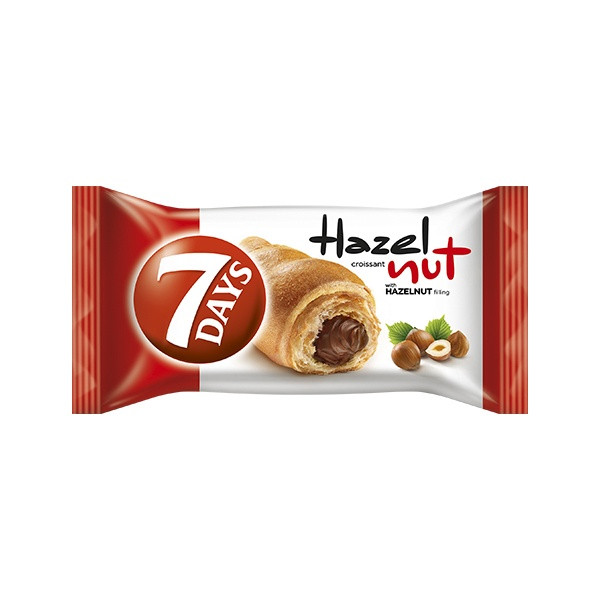 7Days Hazelnut Croissant 4306538 30x60g