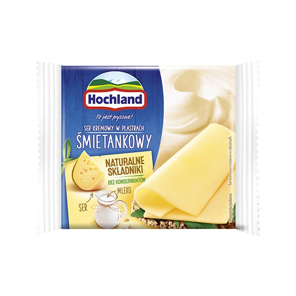 Hochland (21) Slices Cheese Creamy (Smietankowy) 10x130g