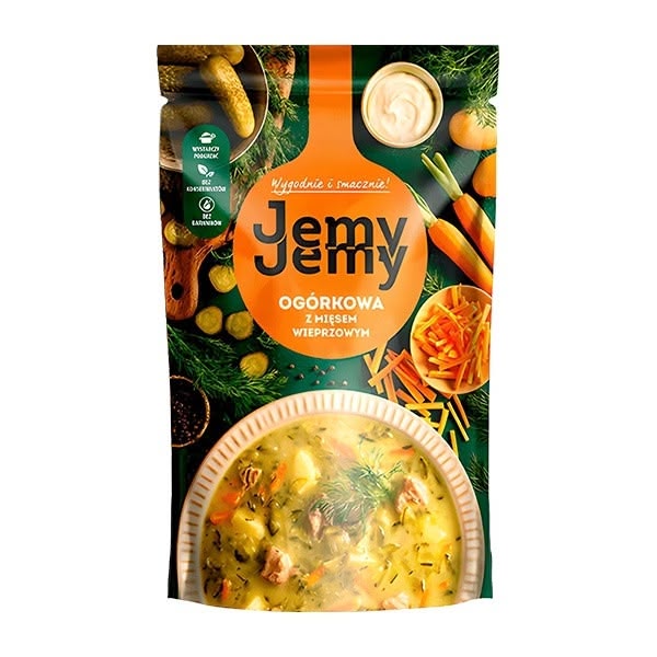 Profi Jemy Jemy Cucumber with Pork Meat Soup (Ogorkowa) 6x450g