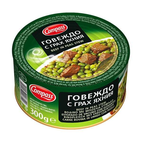 Compass Veal in Peas 24x300g