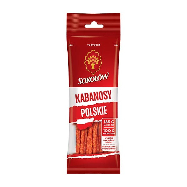 Sokolow Polskie Kabanos 1x120g