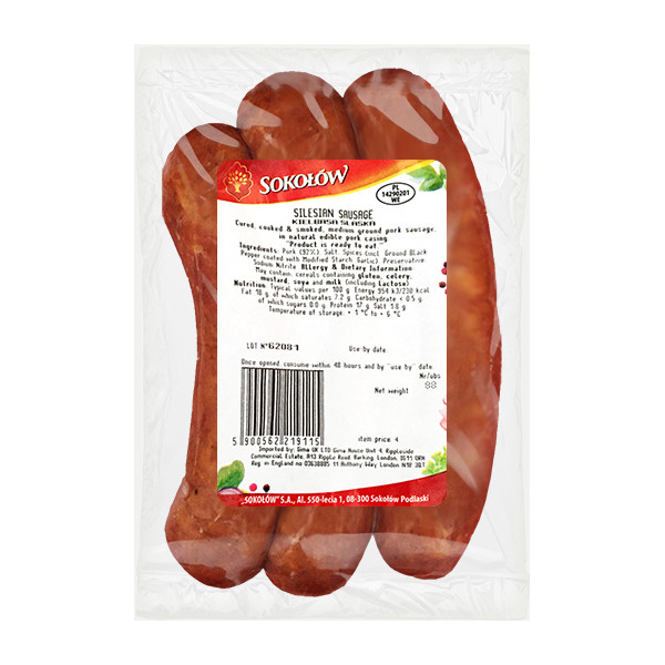 Sokolow Silesian Sausage 1x300g
