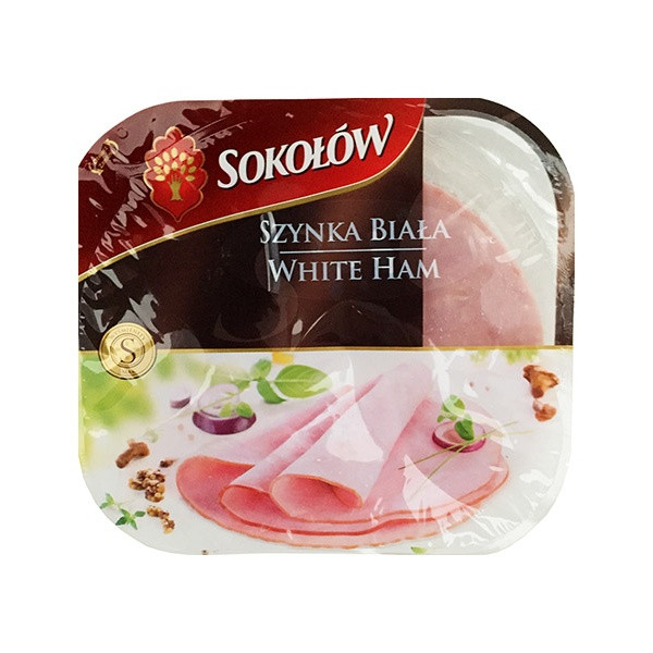 Sokolow Sliced White Ham 1x148g