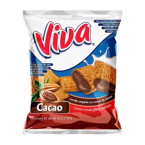 Viva Cocoa Cream Snacks 14x200g