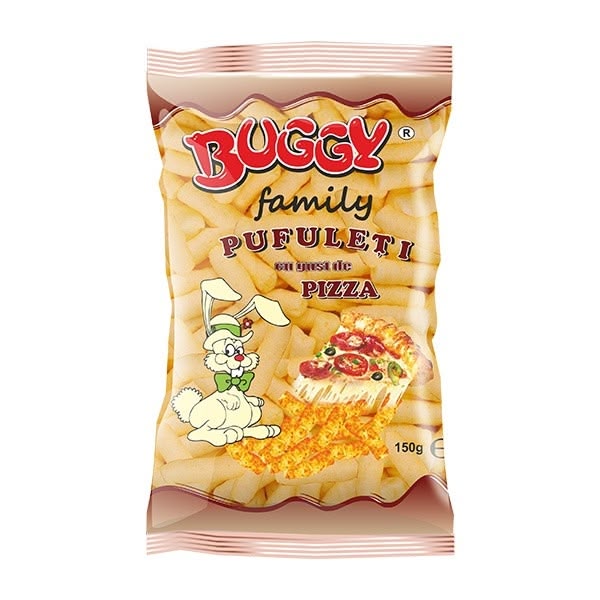 Buggy Family Corn Flips Pizza 10x150g