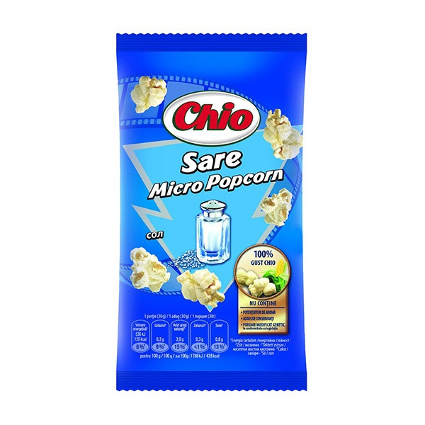Chio Microwave Popcorn Salt 36x80g