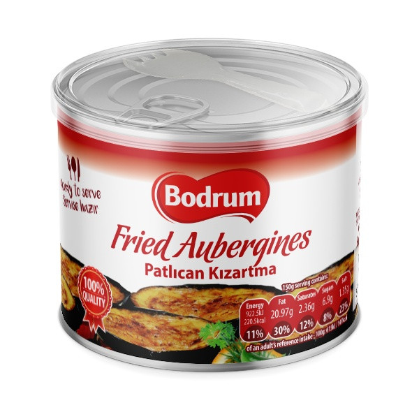 Bodrum Fried Eggplant Slices Ready Meal 6x400g