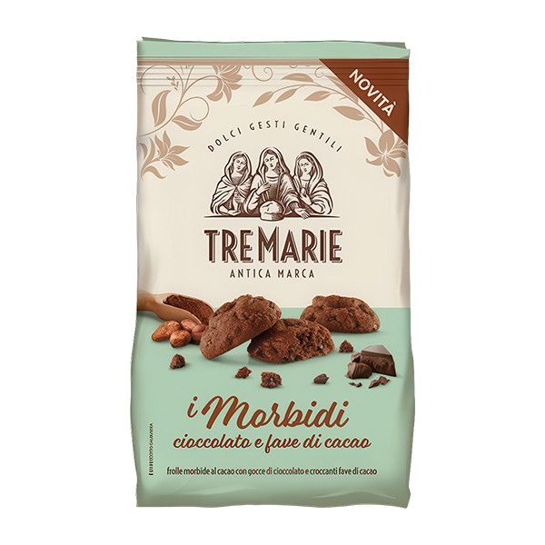 Tremarie Soft Cookies with Cocoa Beans Chocolate 10x300g