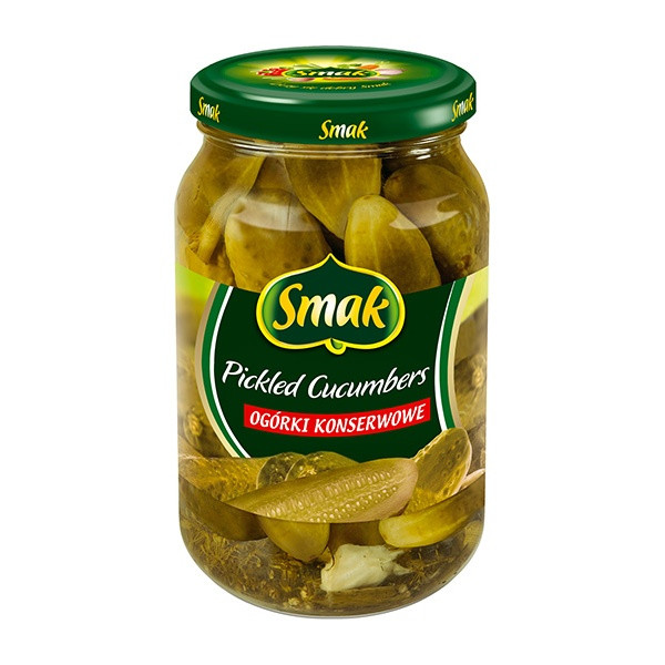 Smak Pickled Cucumbers 6x860g