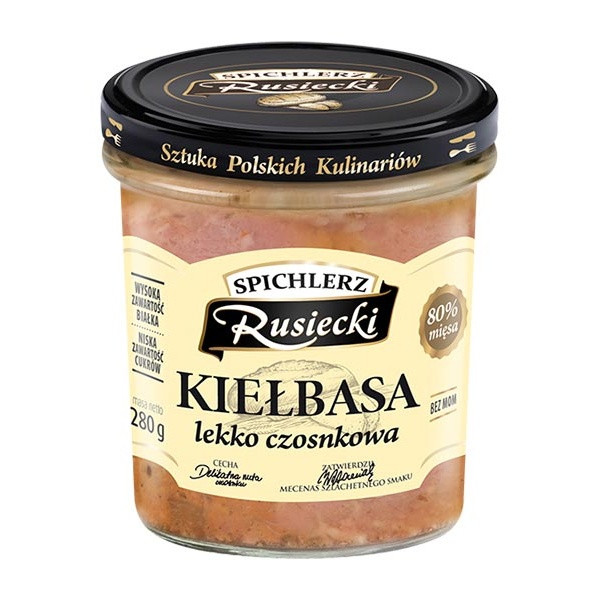 Rusiecki Kielbasa (Gently Spiced with Garlic) 8x280g