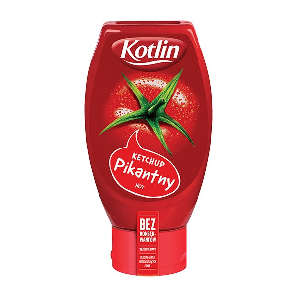 Kotlin Hot Ketchup 10x450g