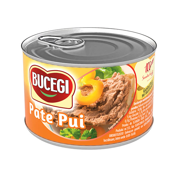 Bucegi Pate Chicken (Pui) 6x200g
