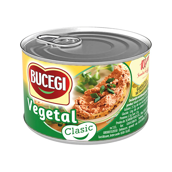 Bucegi Pate Vegetable 6x200g