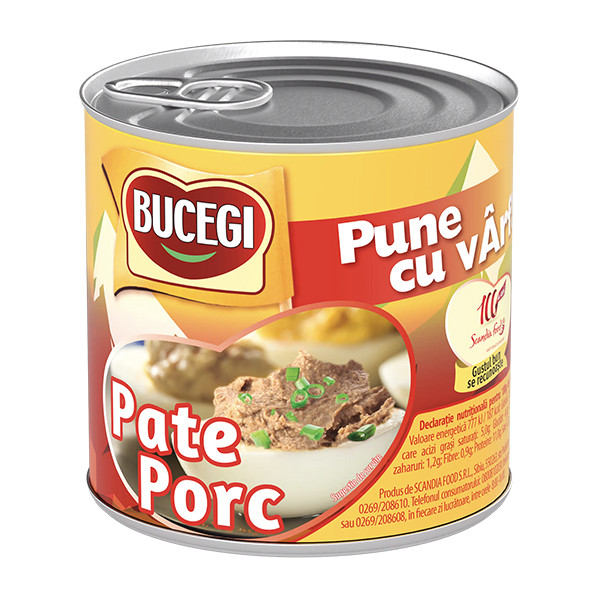 Bucegi Pate Pork 6X300g