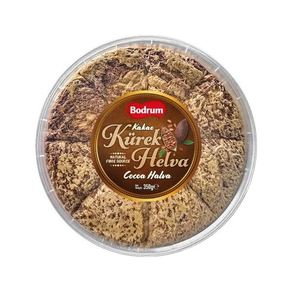 Bodrum Tahini Cocoa Kurek Halva 6x350g