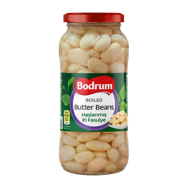 Bodrum Boiled Butter Beans (Jar) 12x540g