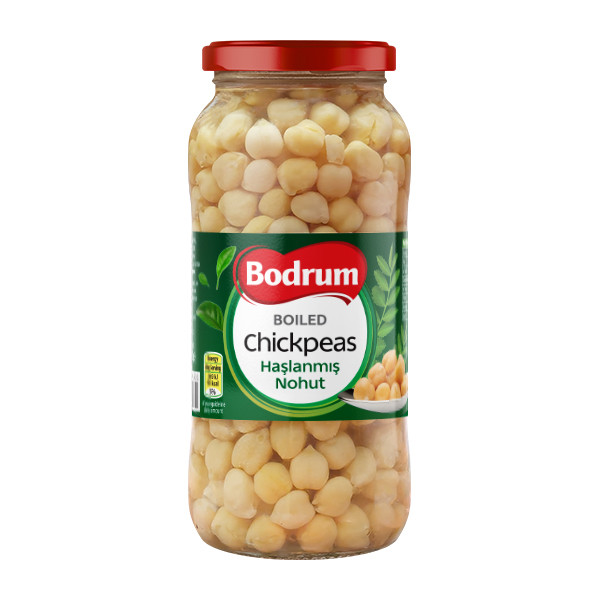 Bodrum Boiled Chickpeas (Jar) 12x540g