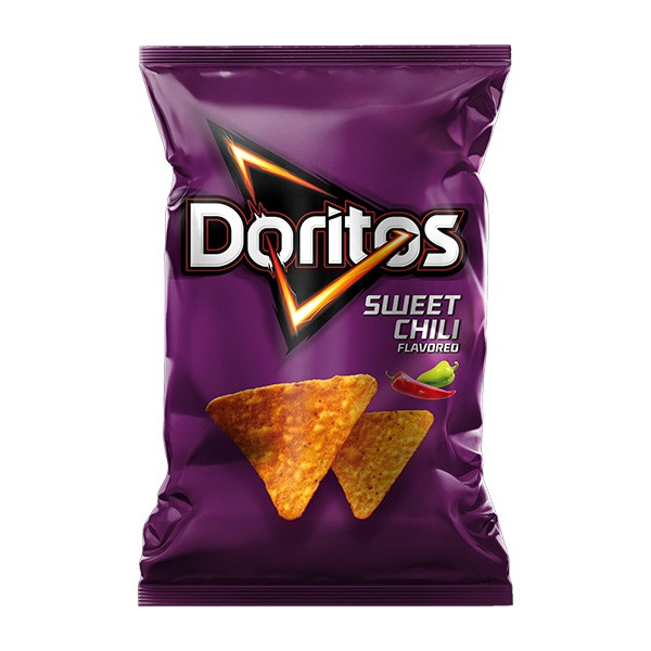 Crisps Doritos Sweet Chili Pepper 28x100g