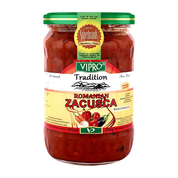 Vipro Zacusca with Tomato 6x580ml