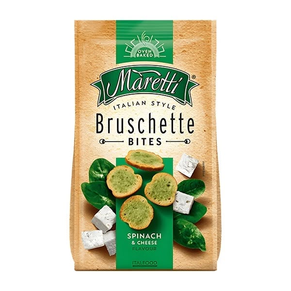 Maretti Bruschette Spinach and Cheese 15x70g
