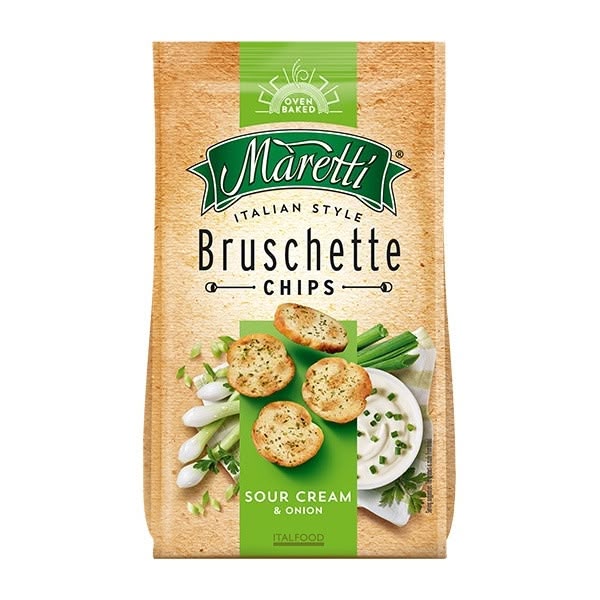 Maretti Bruschette Sour Cream & Onion 15x70g