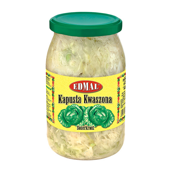 Edmal Sauerkraut (Kapusta Kwaszona) 8x900g