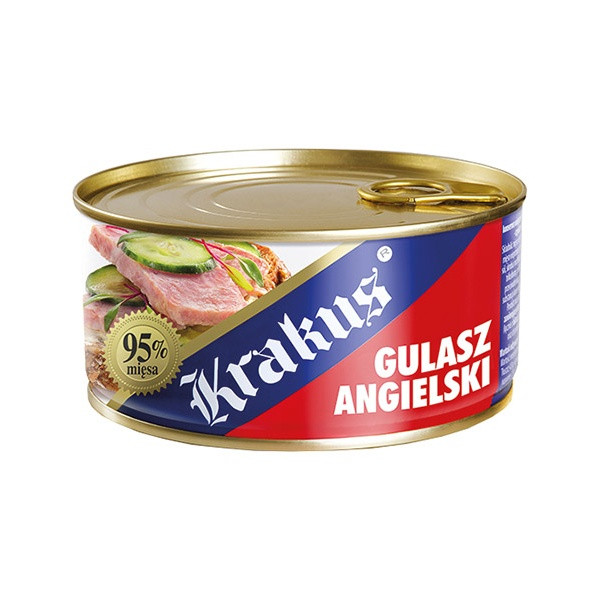 Krakus Canned Meat Gulasz Angielski (3) 6x300g