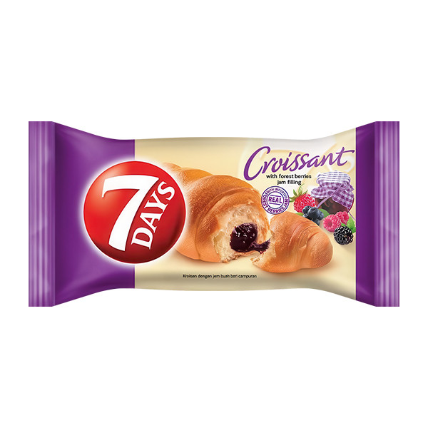 7Days Forest Fruit Croissant 20x80g