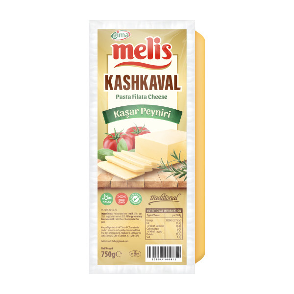 Melis Kashkaval Cheese 10x750g