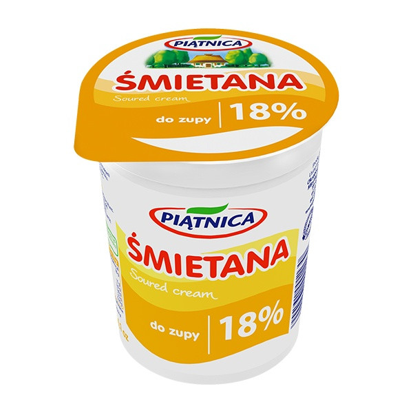 Piatnica Smietana 18% 12x400g