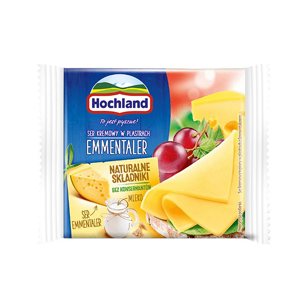 Hochland Slices Cheese Emmentaler 10x130g