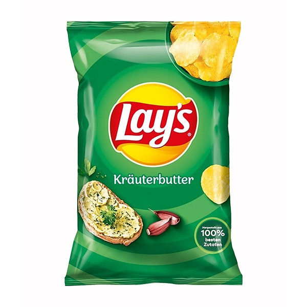 Lays Herb Butter 9x150g