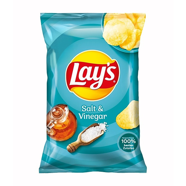 De Lays Salt & Vinegar 9x150g
