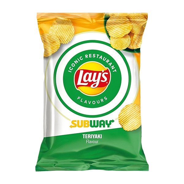 De Lays Subway Teriyaki 9x150g