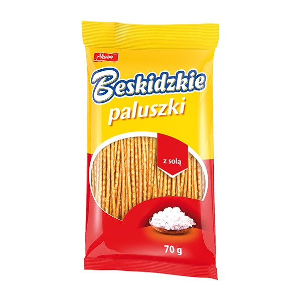 Aksam Beskidzkie Paluszki Salty Sticks 45x70g