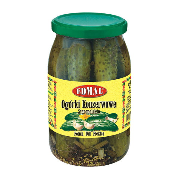 Edmal Dill Gherkins (Ogrek Konserwowy Staropolski) 8x900g