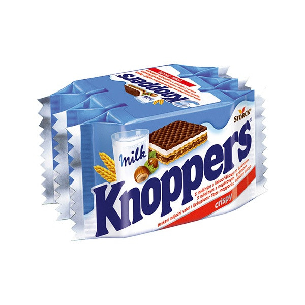 Storck Knoppers Chocolate Wafers (3 Pack) 24x75g